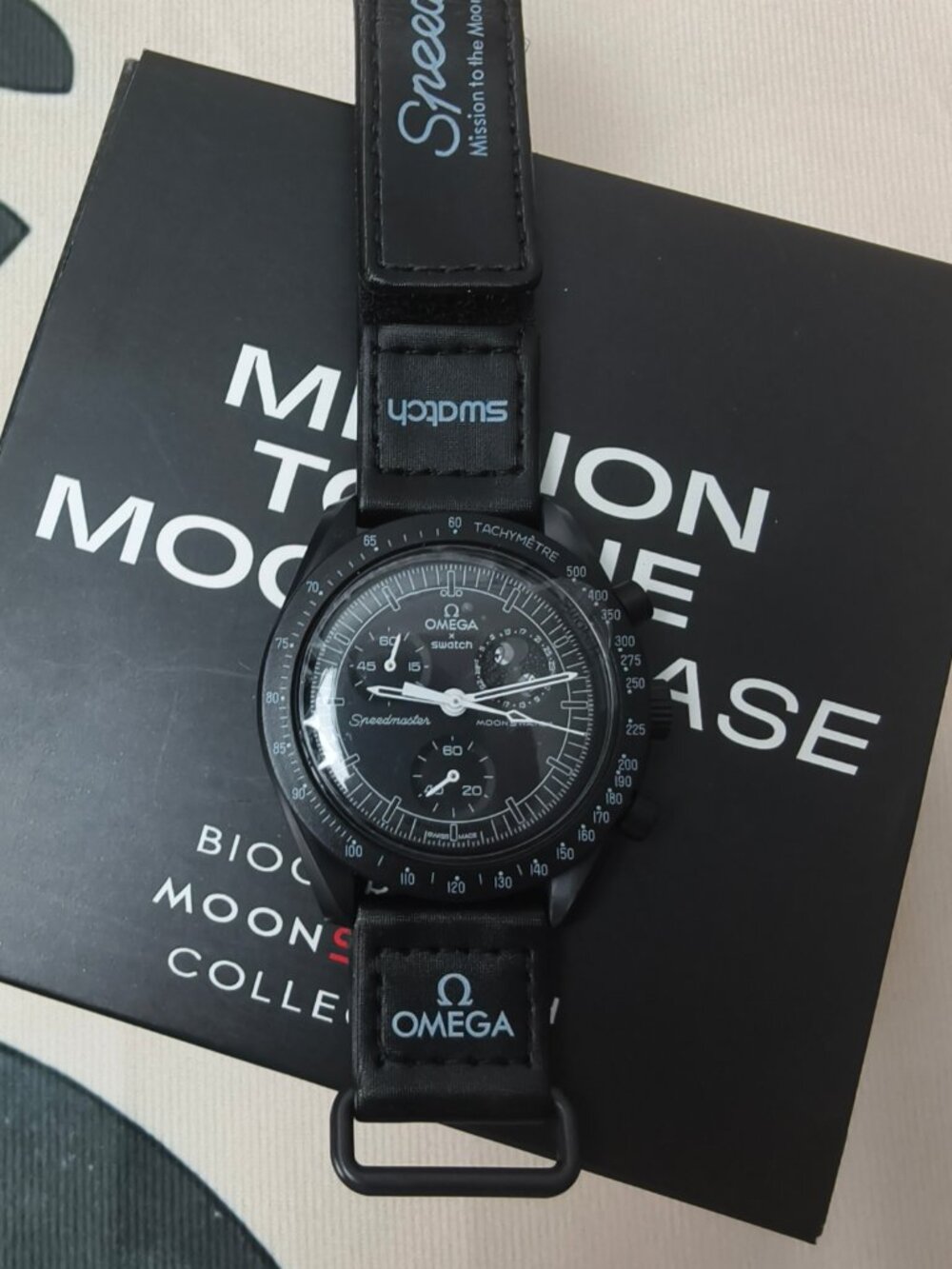 Swatch X Omega Mission To The Moonphase - New Moon Watch